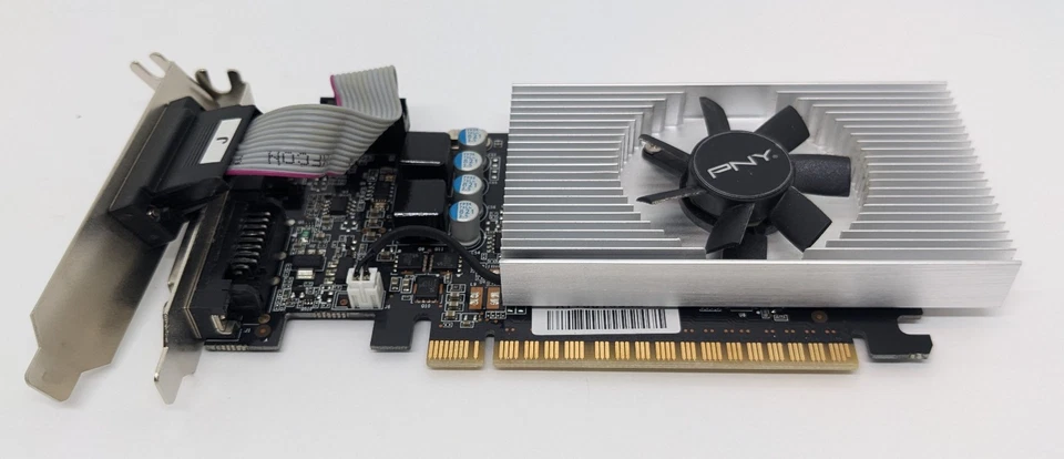 PNY NVIDIA GeForce GT 730 1GB GDDR5 PCIe x16 Graphics Card VCGGT7301D5LXPB LowPF - Image 2 of 4