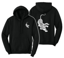 Grateful Dead Jerry Garcia Tiger PRINTED Pullover or Zip Up Hoodie Sweatshirt