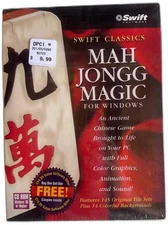 Mah Jongg Magic For Windows Sealed Swift Classics PC CD Rom 1998 Cosmi