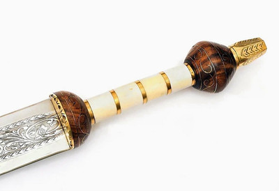 Handgefertigte römische Gladius Deko-Replik   Edelstahl & Hochzeitsgeschenk