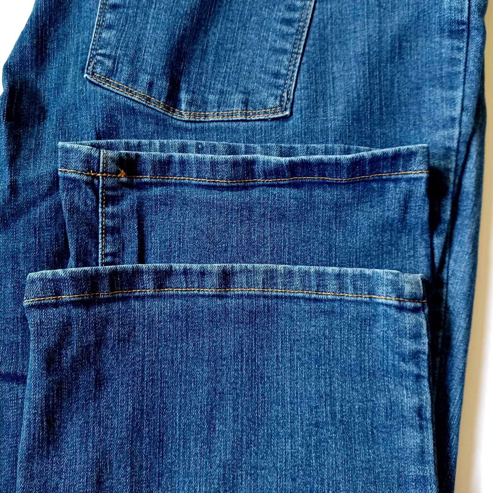 LL Bean Women's Jeans Size 20W Dark Wash Straight Leg Stretch Classic Fit