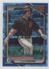 2024 Bowman Sapphire Edition Chrome Prospects Cole Foster #BCP-83 19gz