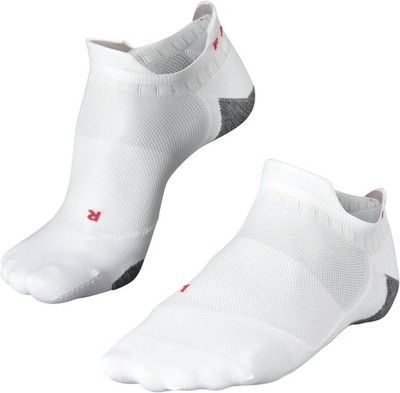 FALKE Men's RU5 Race Invisible Running Socks, No 9-10, White (White-mix 2020) 