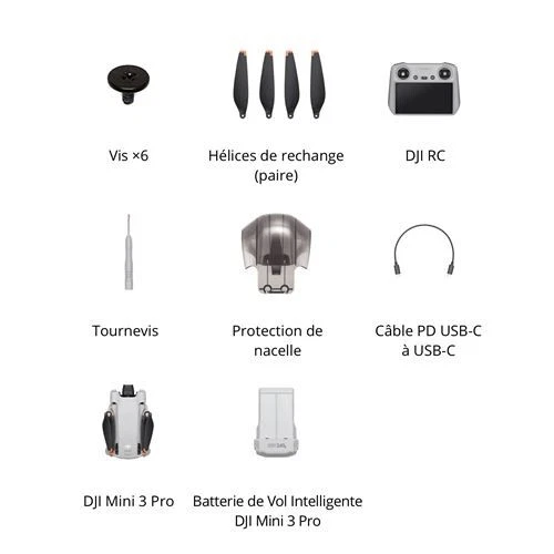 Drone DJI Mini 3 Pro + Smart controler Neuf encore dans le carton - Photo 2/2