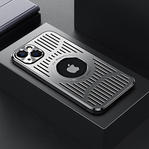 For iPhone 16 15 Pro Max 14 MagSafe Metal Case Heat Dissipation Cover Shockproof - 第 15/18 張圖片