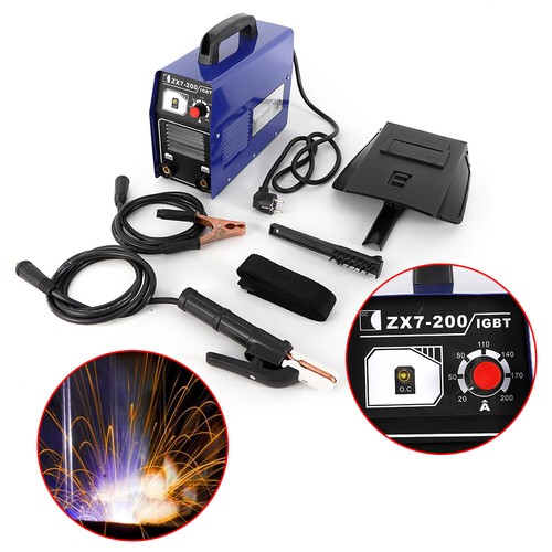 Soldadora 220V soldador de electrodos inversor mano eléctrica MMA IGBT electrodos DHL - Imagen 6 de 18