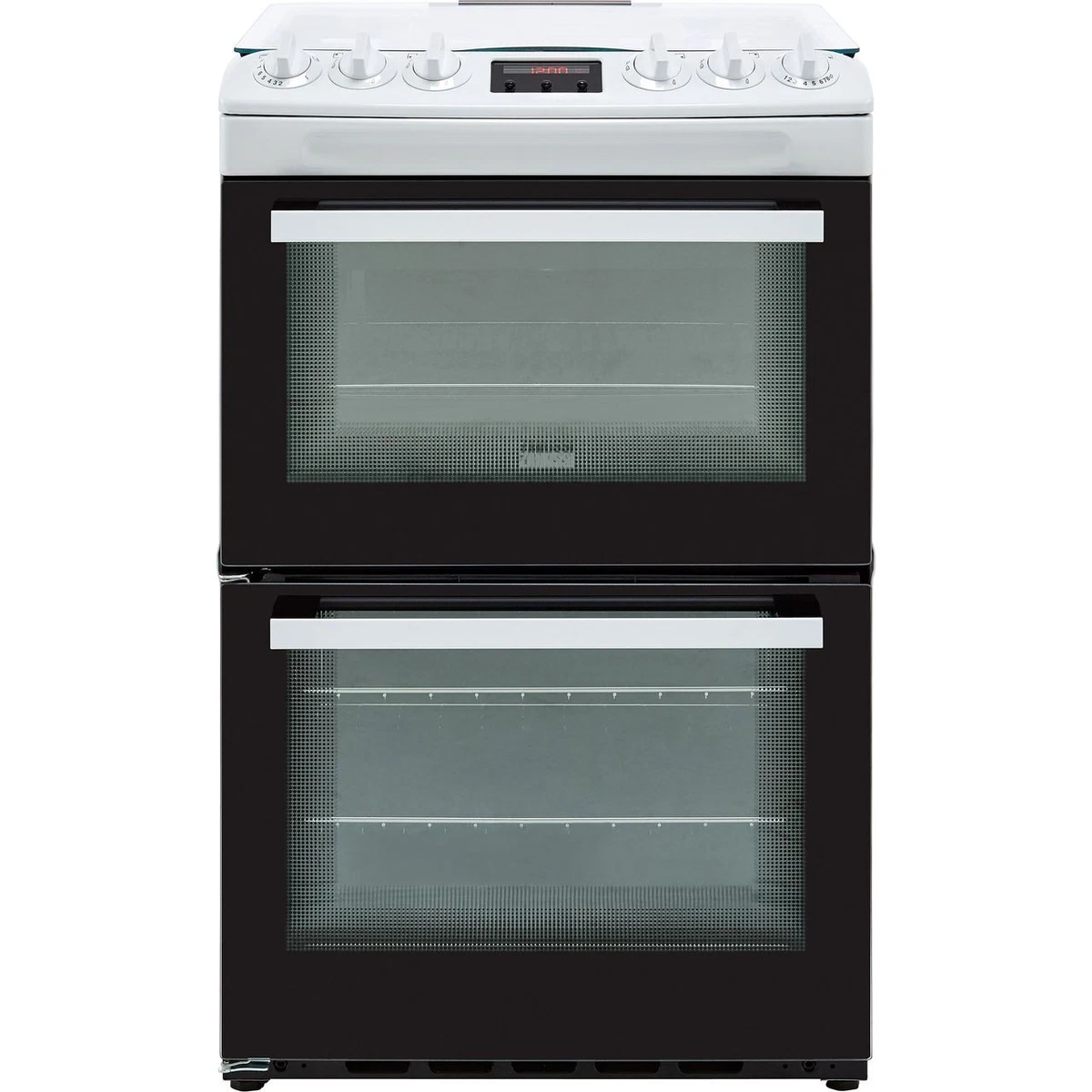 Free standing gas cookers 55cm double oven sales