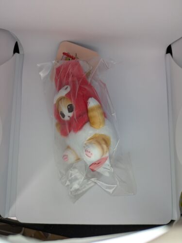 New! mofusand x Sanrio Characters Plush doll Mini My melody Keychain - Picture 3 of 9