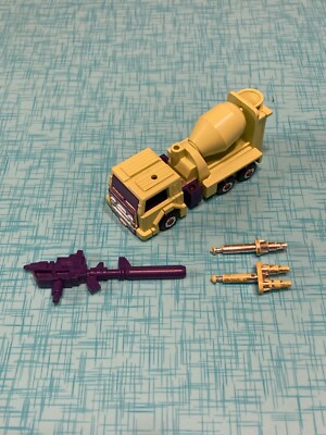 Transformers - Constructicon Mixmaster G1 - Vintage Action Figure - Devastator