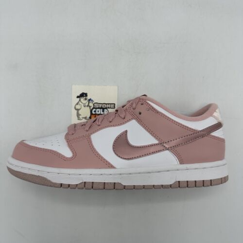 Nike Dunk Low Pink Velvet DO6485-600 Size 5.5y/7 Women SB Left Shoe Only