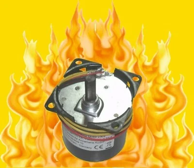 FENGTECH AC 230V Getriebemotor 2 U/min, Grillmotor, links- und rechtslauf, 6 Nm, NEU