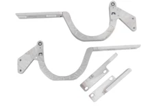 Chevy Impala Trunk Hinges 1971 - 1976 Billet Adjustable Aluminum. Gas struts USA