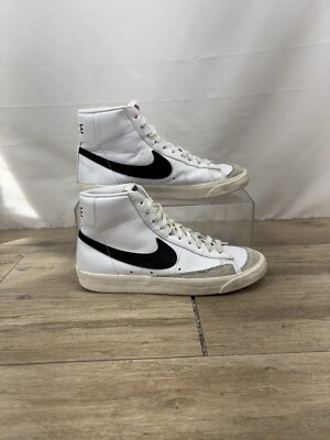 Nike Blazer Mid '77 Vintage 'White Black' BQ6806-100 Men's Size  9.5  Retro