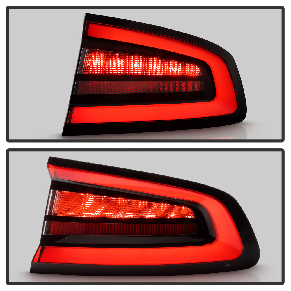 Uzooka LED Tail Light Set Pair For 2015-2023 Dodge Charger - DOT/SAE Certified, Direct Fit, Bulbs Included 4 thumbnail image