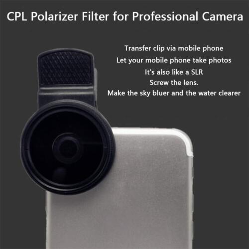Filtre CPL 37mm Universel Circulaire Polariseur Objectif Filtre Téléphone Portable Objectif Acce... - Photo 5/6