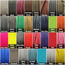 550 Paracord Type III 7 Strand Parachute Cord 10, 25, 50, 100 FT Survival Rope