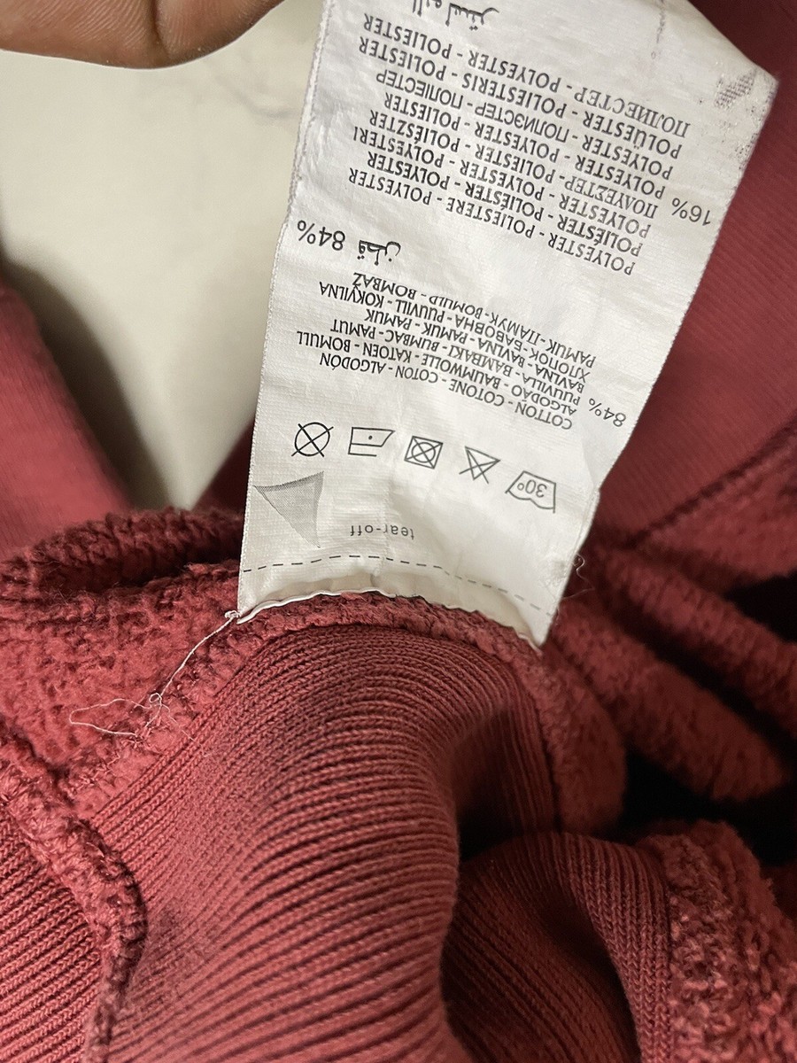 Vintage Champion 70s 80s Clay Cotton Red Reverse Weave Remake Size