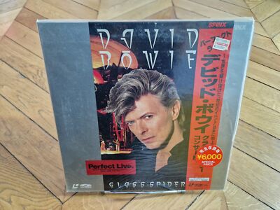 David Bowie: Glass Spider - Perfect Live (1987) Laserdisc LD NTSC 