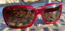 Vintage Versace Italy Womans Sunglasses-Model 4147-B Burgundy/ Made in Italy