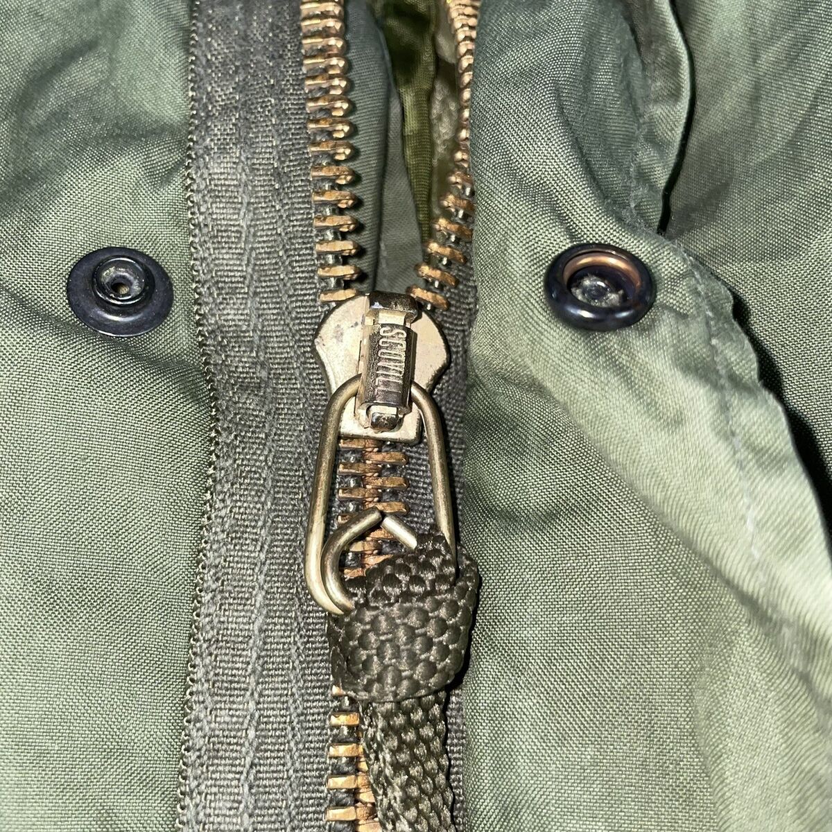Vintage 80’s Carbon Hill MFG M-65 OG-107 Military US Army Fishtail Parka  Jacket