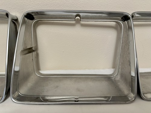 1980-1984 Buick Lesabre LH & RH Inner & Outer Headlight Bezels Set Of 4 GM OEM - Picture 5 of 12