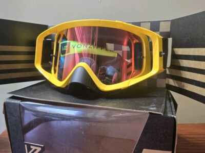 Von Zipper PorkChop Mayhem Goggles Gold **Same Day Shipping**