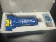 NANPU 1/2" NPT Compressed Air Filter Regulator Zinc Alloy 5 Micron Brass Elem...