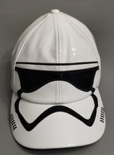 Disney Store Star Wars Hat Cap Youth Size 7-10 Years Stormtrooper Vinyl