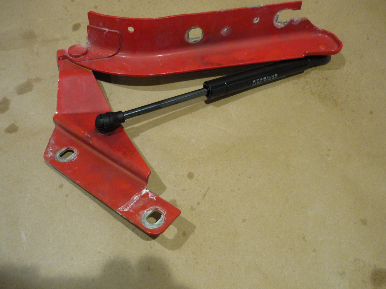 Ferrari California LH Front Hood Hinge with Strut  P/N 69994200