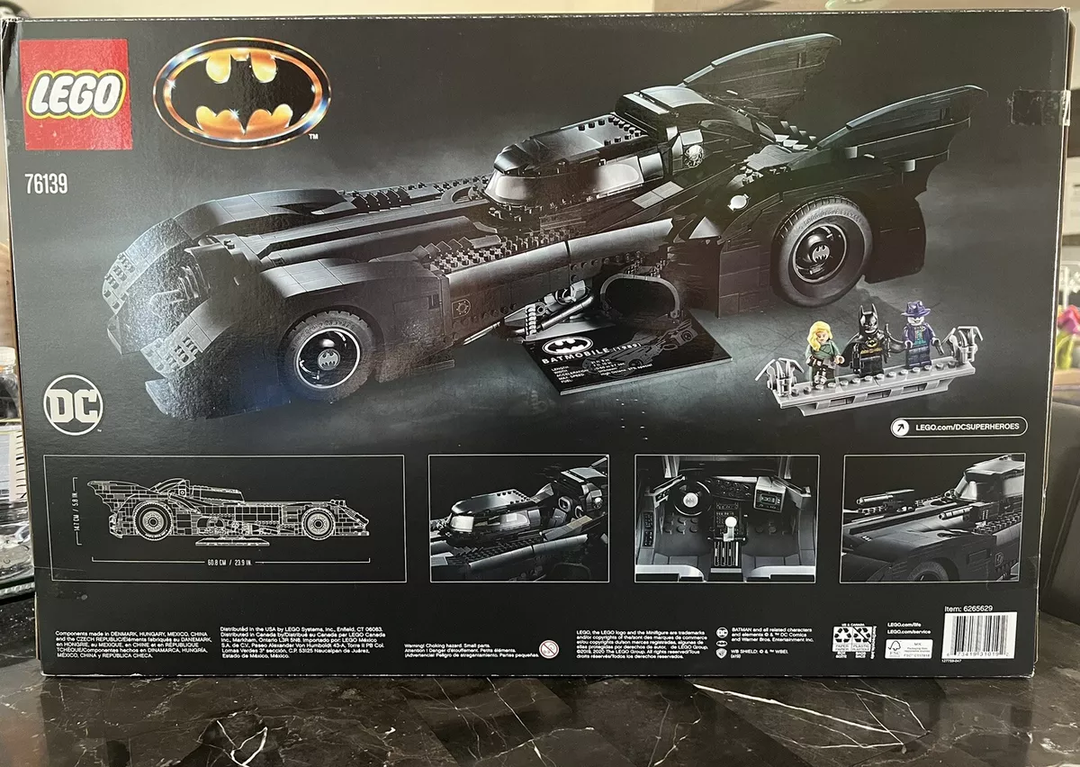 LEGO DC Batman 1989 Batmobile 76139 Building Kit (3,306 Pieces)