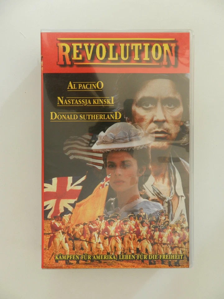 VHS Video Kassette Revolution Al Pacino Nastassja Kinski Donald Sutherland - Bild 1 von 1