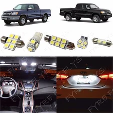 White LED interior lights package kit for 2000-2004 2005 2006 Toyota Tundra TT2W