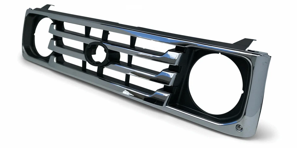 Grill + Corner Lights PAIR Chrome Fits Toyota Landcruiser 78 79 Series 1999-2007 - image 4 of 4