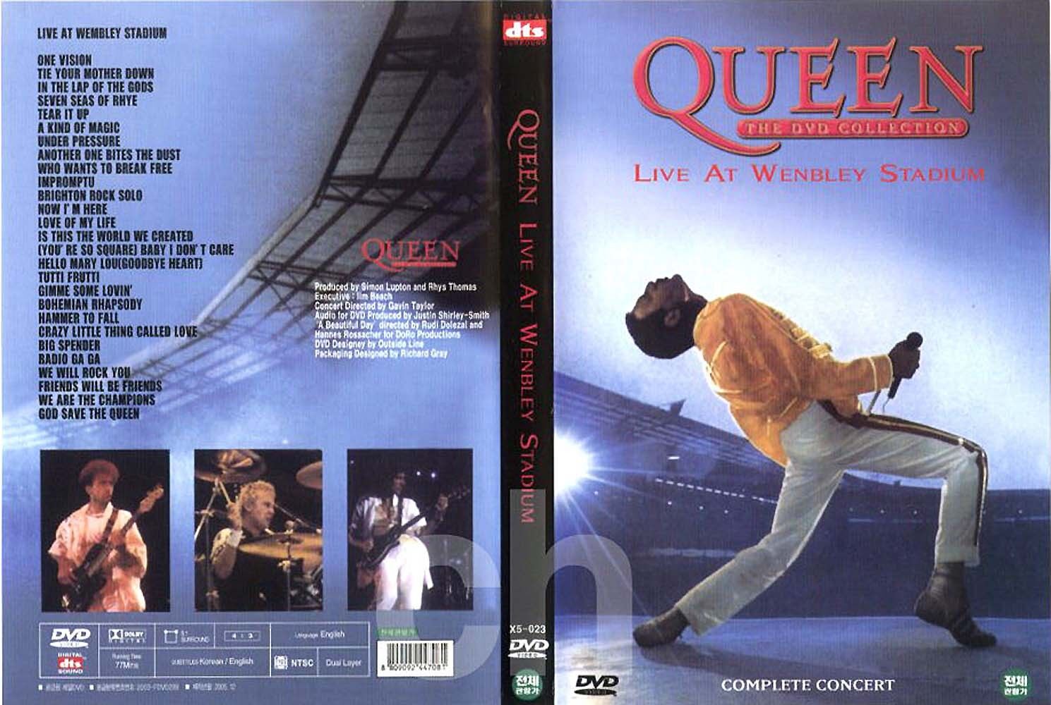 Queen : Live At Wembley Stadium / DVD, NEW | eBay