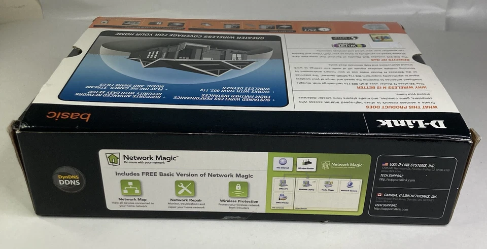 Brand New D-Link DIR-615 10/100 Wireless N Router N300 300Mbps - Image 3 of 4