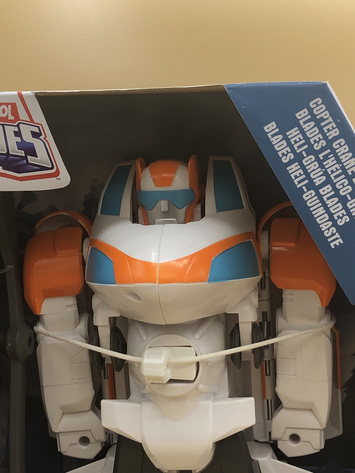 playskool heroes transformers rescue bots copter crane blades