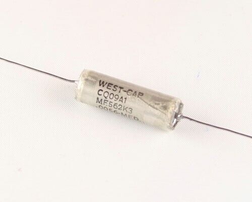 LOT OF TWO CQ09A1MF562K3 SAN FERNANDO-WEST CAP CAPACITOR LOT OF TWO CQ09A1MF562K3 SAN FERNANDO-WEST CAP CAPACITOR