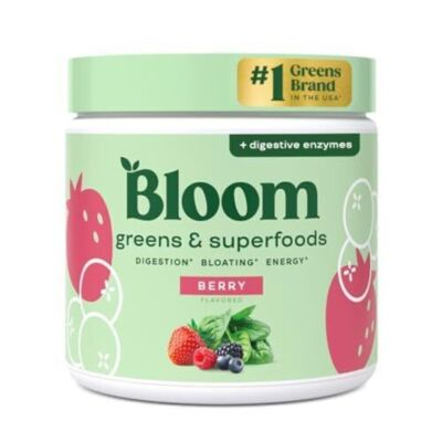 #ad Bloom Nutrition Superfood Greens Powder Original Flavor 30 Servings $16.87