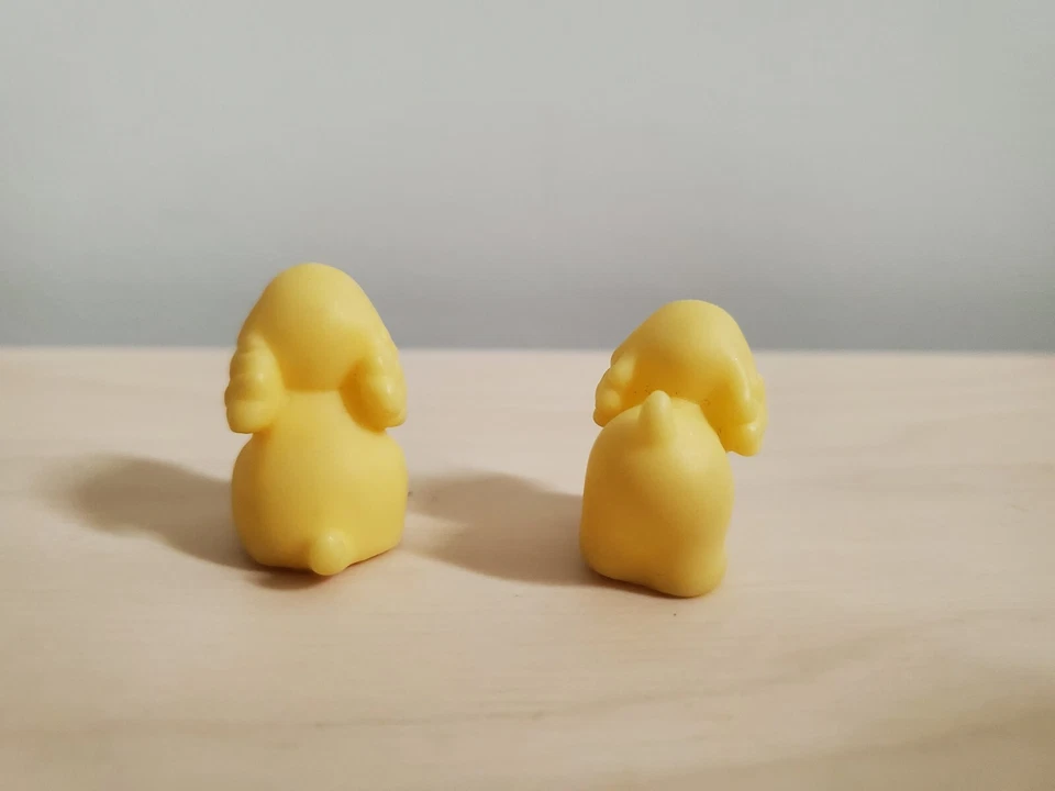 Filhotes amarelos vintage MLP Lil Litters My Little Puppy Sweet Spaniel - Imagem 3 de 4