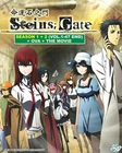 Steins; Gate Complete Anime Season 1 & 2 English Dubbed DVD 47 Eps + Movie OVA