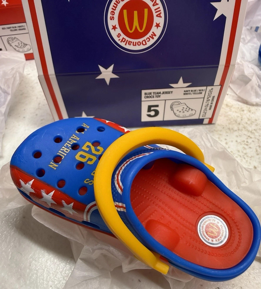 2026 McDonald's March Madness All American Game x Crocs Key Chain