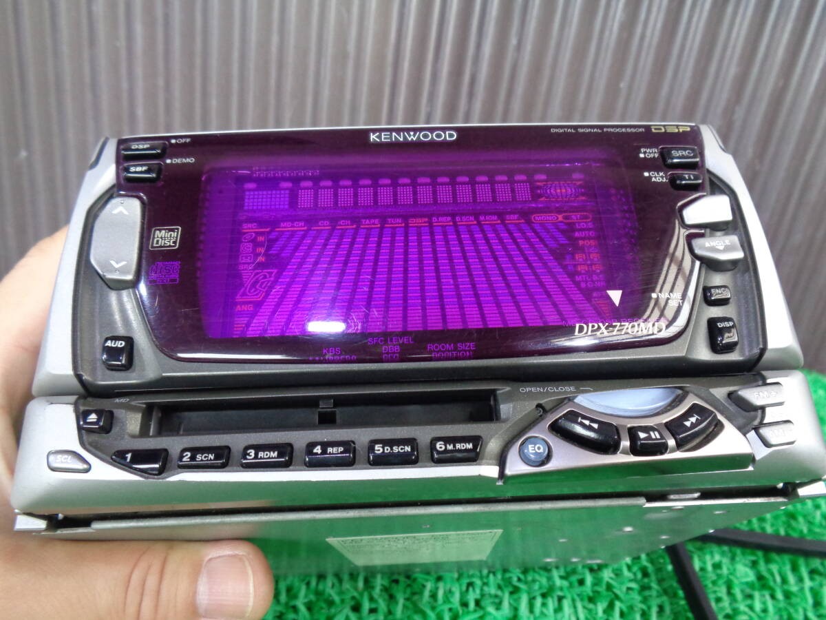 KENWOOD DPX-770MD 2DIN CD MD Receiver Car Audio Stereo Player