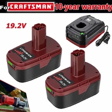 19.2 Volt 6.5Ah For Craftsman C3 DieHard Lithium XCP Battery/Charger 11375 11376