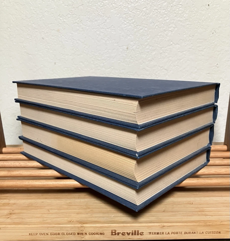 1950’s Vintage Louisa May Alcott Set Lot 4 Hardcover Books Nelson Doubleday Blue Foto 2 de 4