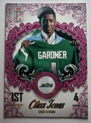 Sauce Gardner 2025 Topps Signature Class Class Icons Rose Pink /250