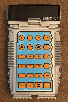 Vintage Texas Instruments TI DATAMAN Toy Learning Calculator Educational