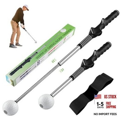 Retractable Golf Swing Training Aid, Telescopic Club Indoor & Outdoor Practice