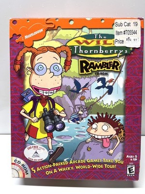 The Wild Thornberrys Rambler  Big Box  PC CD-Rom Game For Windows 95/98. SEALED.