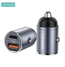 Dual ports fast charging invisible ring Car charger