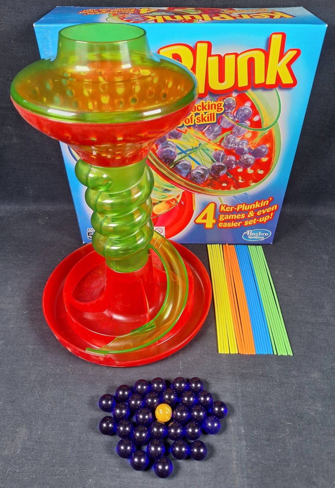 KerPlunk Game by Hasbro Gaming 2009 Onwards Nerve Jangling Game Of Skill